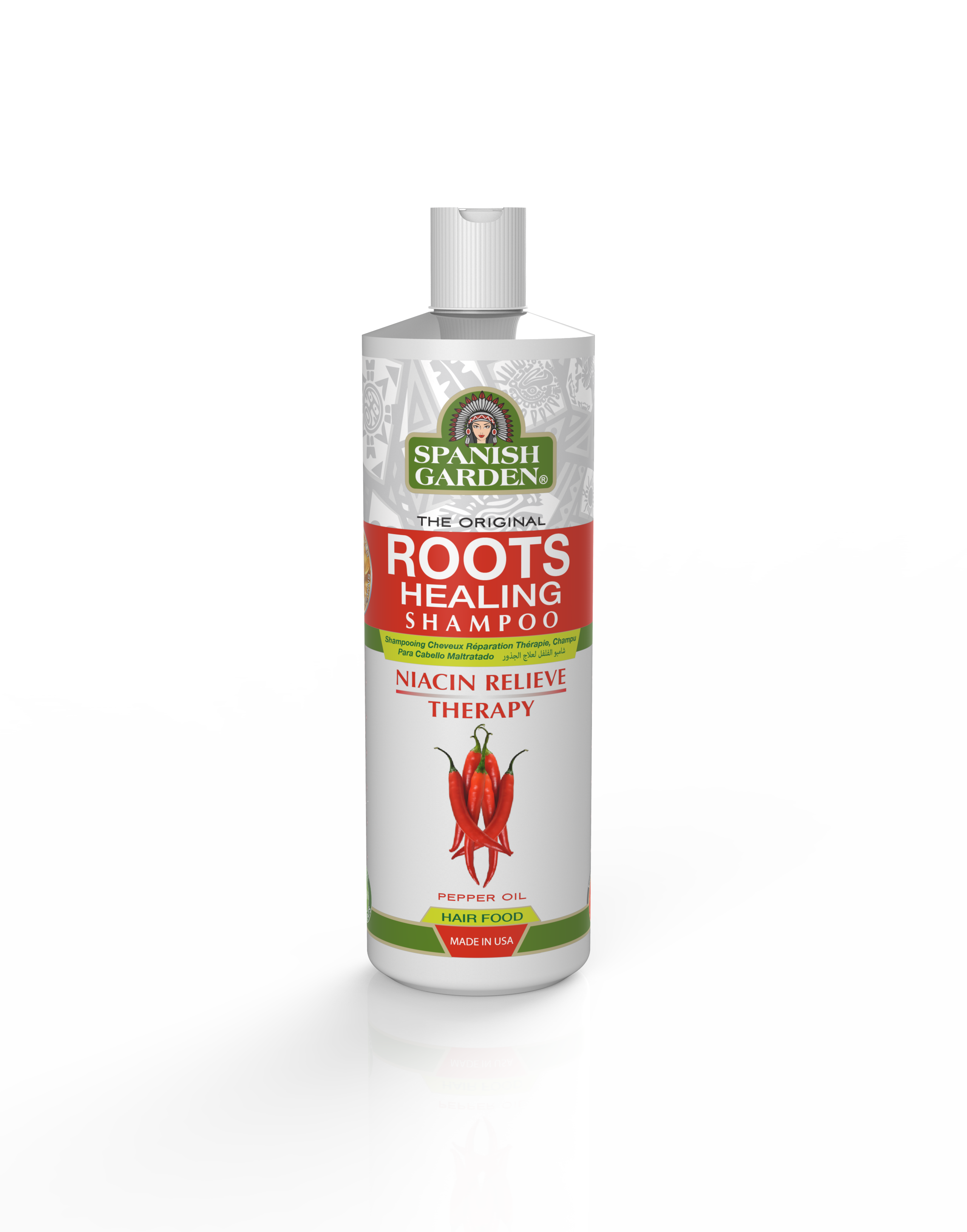 New bottle Shampoo-Roots healing New
